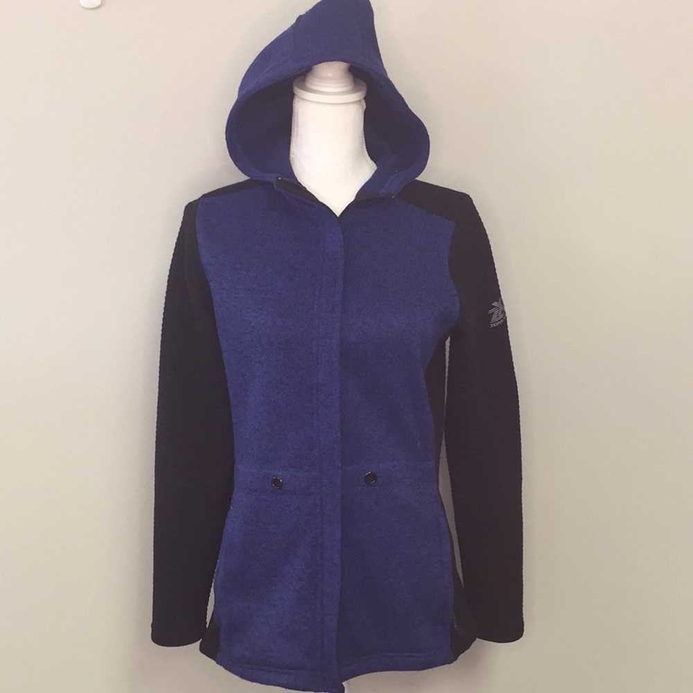 ZeroXposur Women’s Black Navy Blue Jacket Medium
